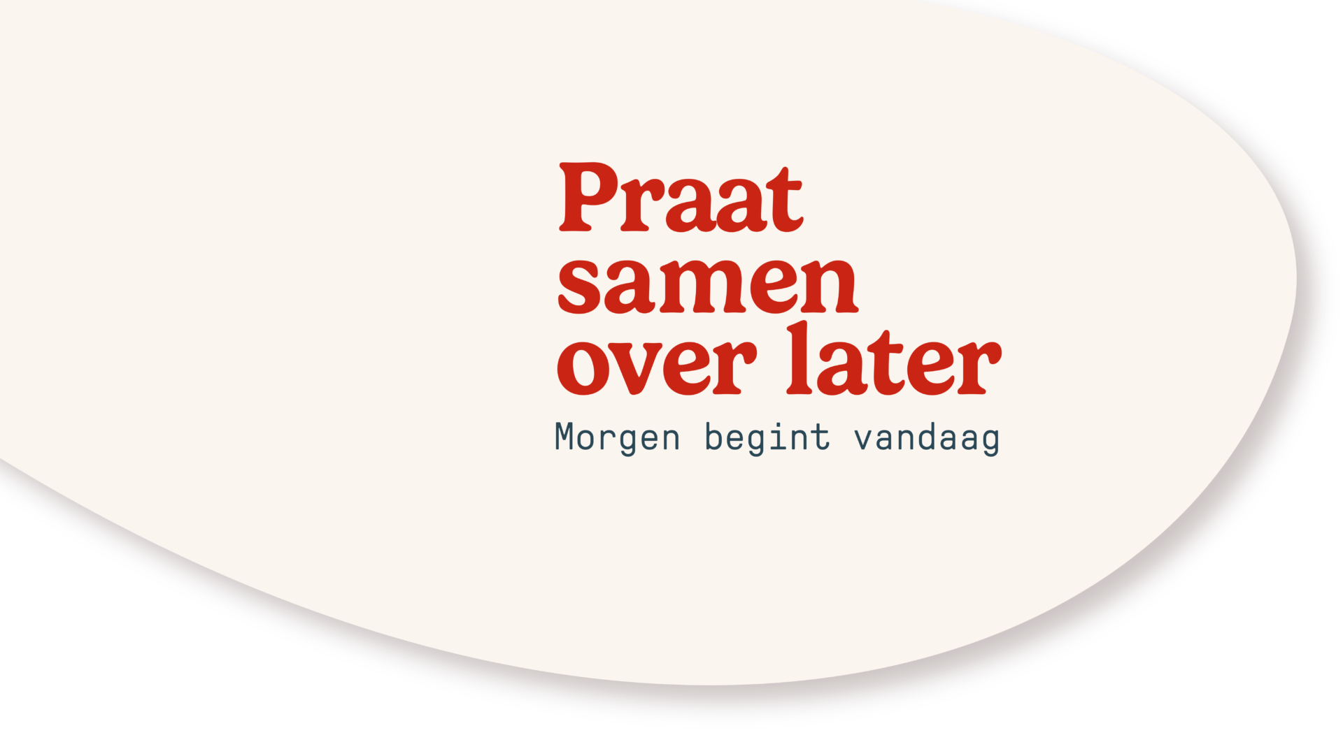 Praat samen over later